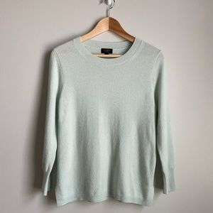 J. Crew 3/4 Sleeve Everyday Cashmere Crewneck